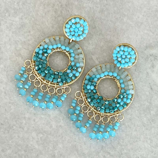 Handmade Crystal Earrings
