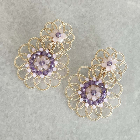 Handmade Crystal Earrings