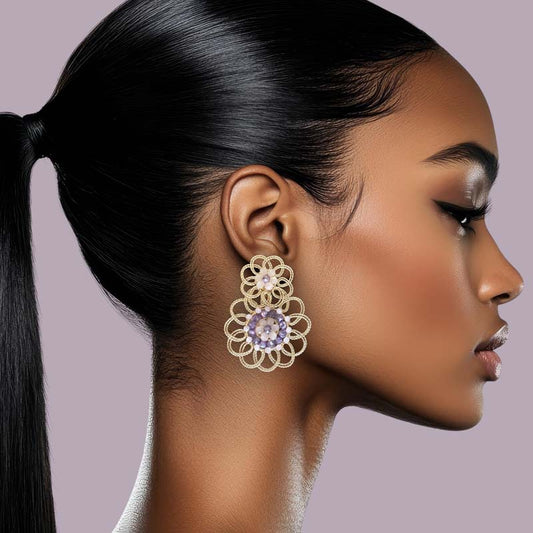 Handmade Crystal Earrings