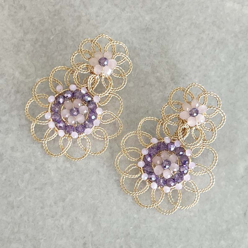 Handmade Crystal Earrings