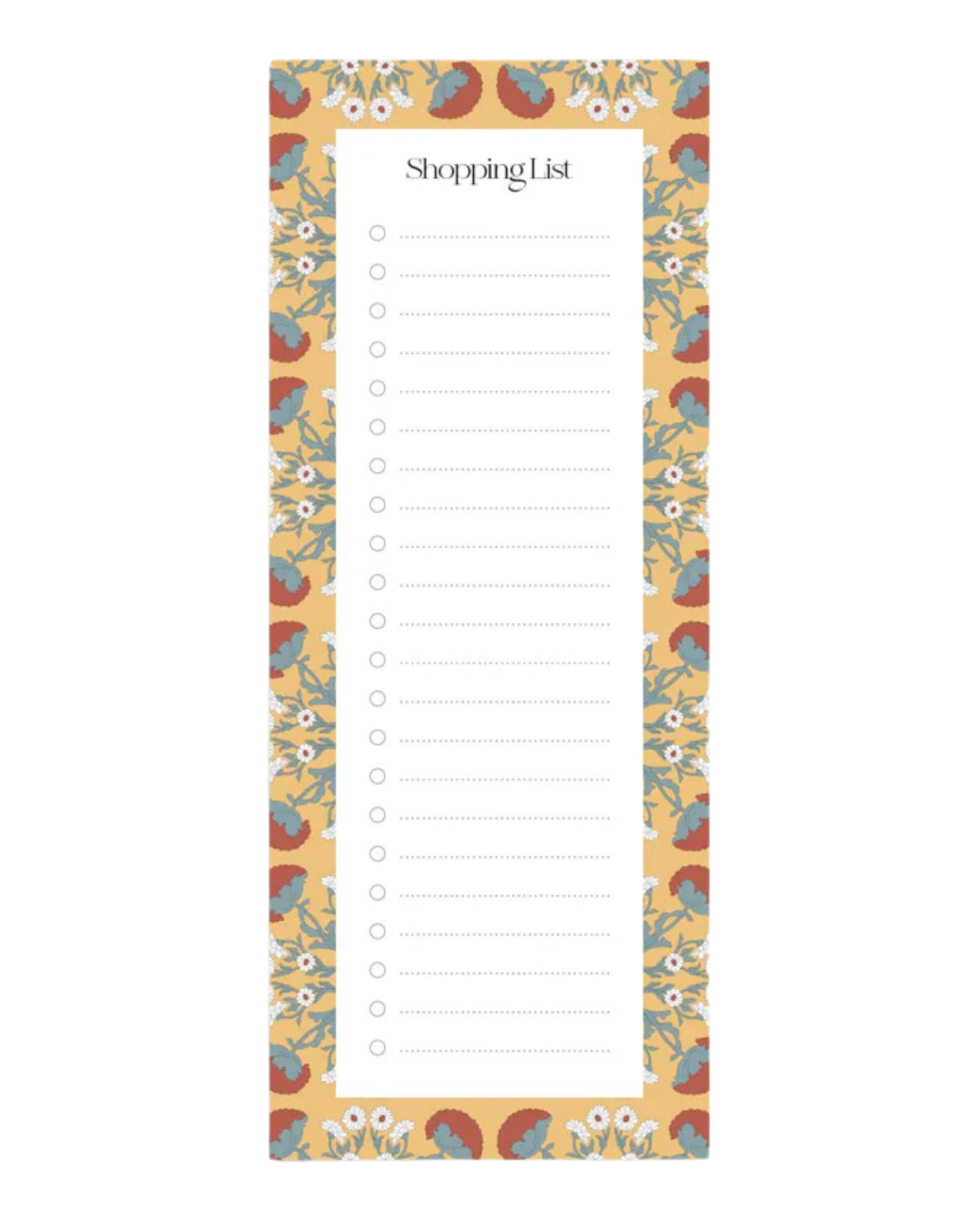 Maduma Shopping list