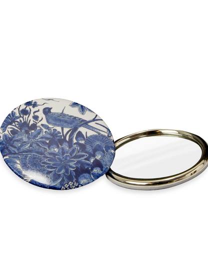Blue Bird Folding Mirror