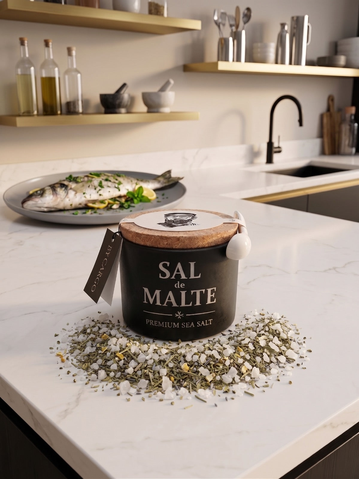 Mediterranean Fish Sea Salt