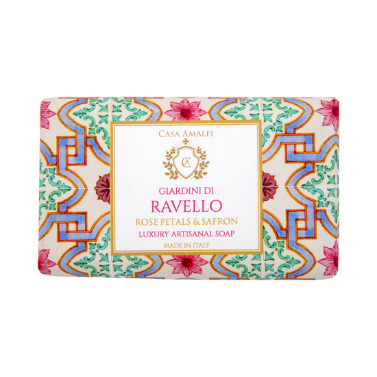 GIARDINI DI RAVELLO BODY SOAP - Rose Petals & Safron 150g