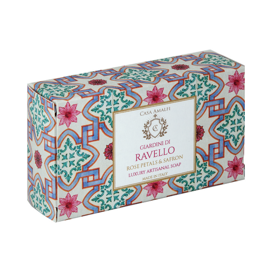 GIARDINI DI RAVELLO BODY SOAP - Rose Petals & Safron 150g