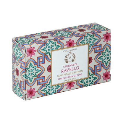 GIARDINI DI RAVELLO BODY SOAP - Rose Petals & Safron 150g