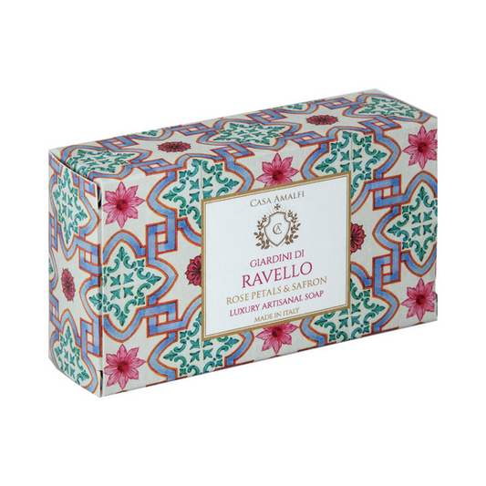 GIARDINI DI RAVELLO BODY SOAP - Rose Petals & Safron 150g