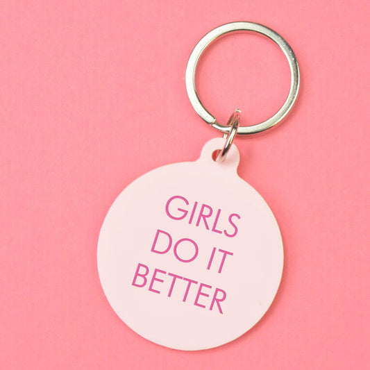 Girls Do It Better Keytag