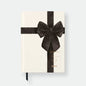 Black Bow Hard Cover A5 Notebook