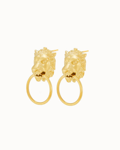 Lion Habbata Stud Earrings