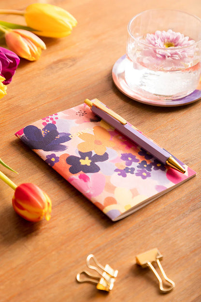 Duo Flower Garden Pocket Notebook
