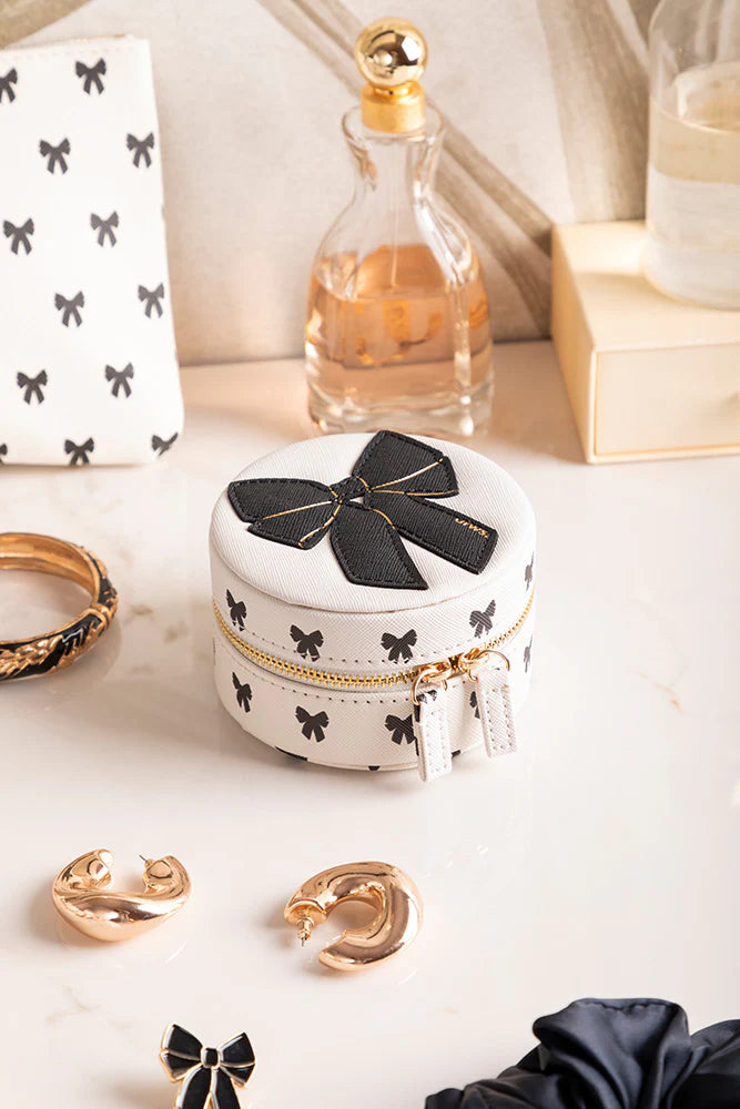 Black Bow Jewelry Box