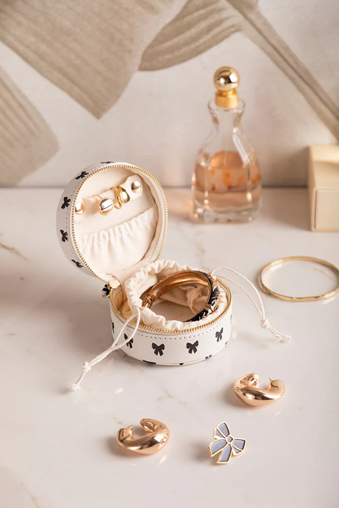 Black Bow Jewelry Box