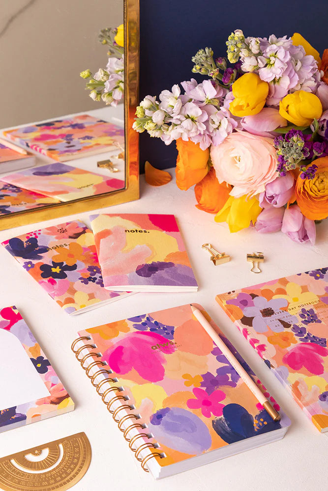 Duo Flower Garden Pocket Notebook