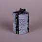 Small Cylinder Maltese Tile Grey