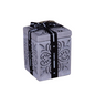 Small Cube Maltese Heart Grey