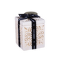 Small Cube Maltese Heart Beige