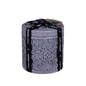 Large Cylinder Maltese Tile Grey