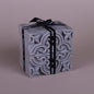 Large Square Jar Full Maltese Tile Grey