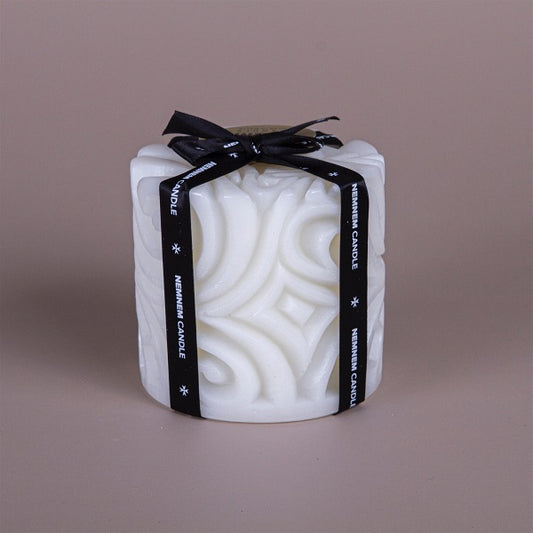 Candle Nova Cylinder Large Pattern