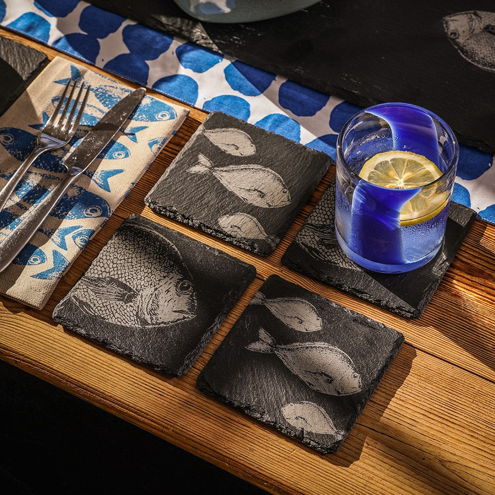 Fish Coasters Single