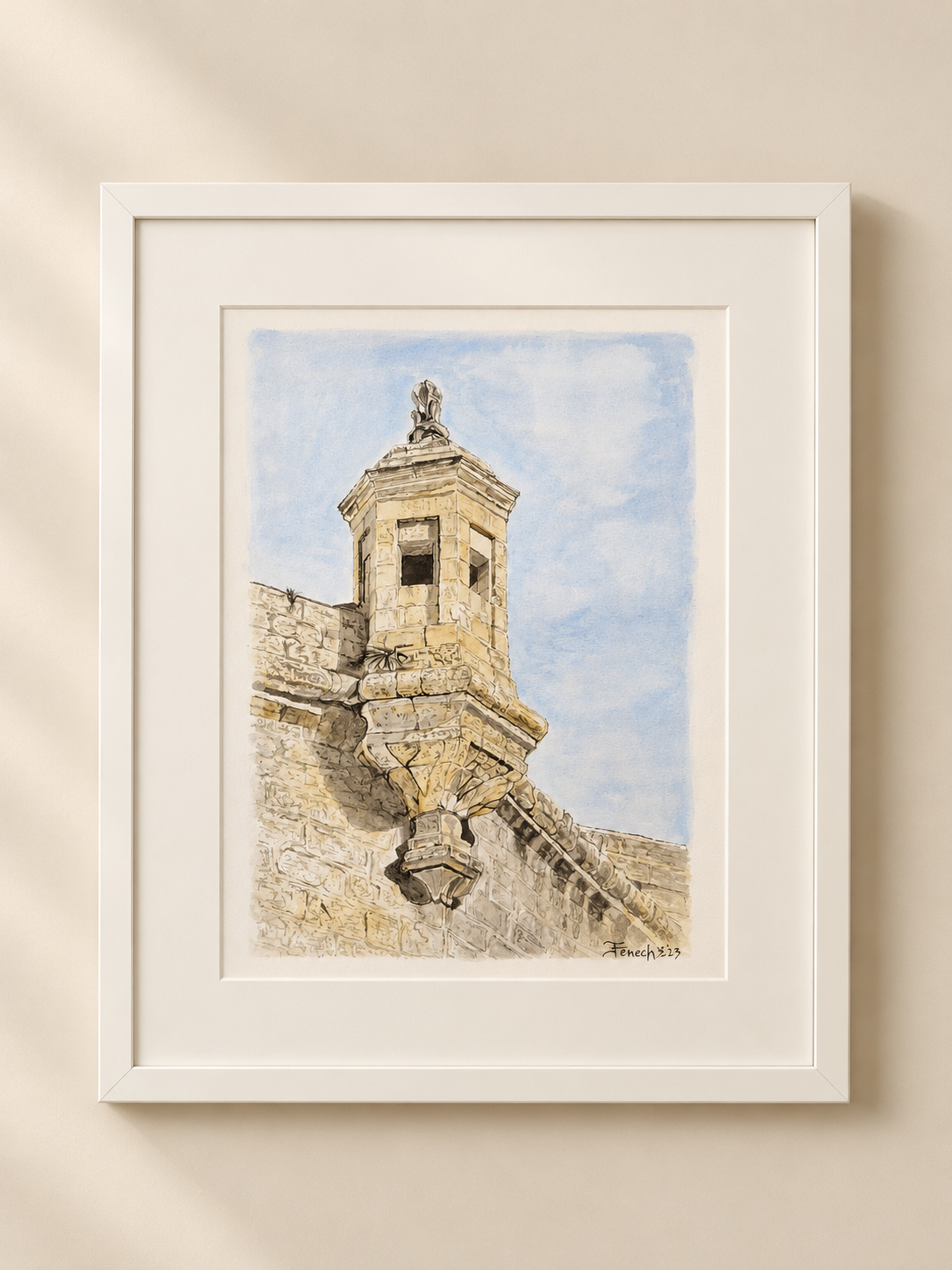 Il-Gardjola Painting