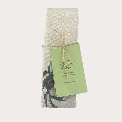 Bee Linen Tea Towel