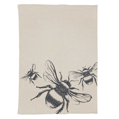 Bee Linen Tea Towel
