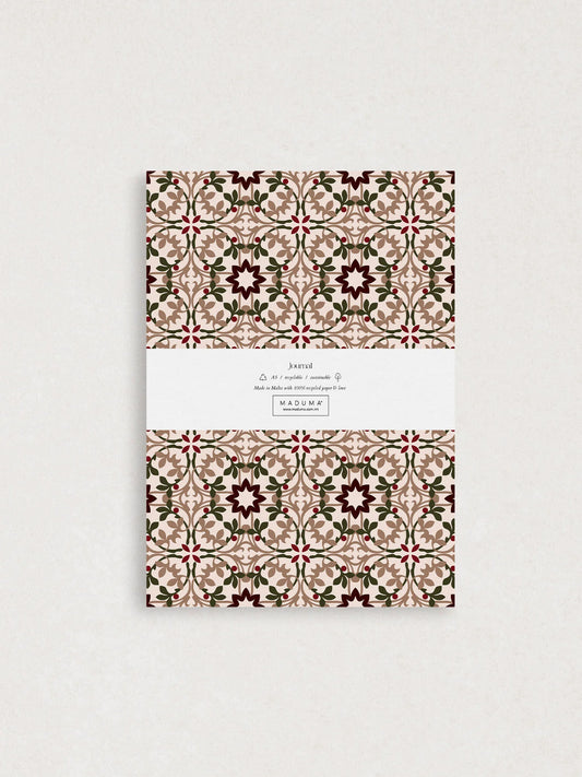 Maduma A5 Ruled Journal Holly