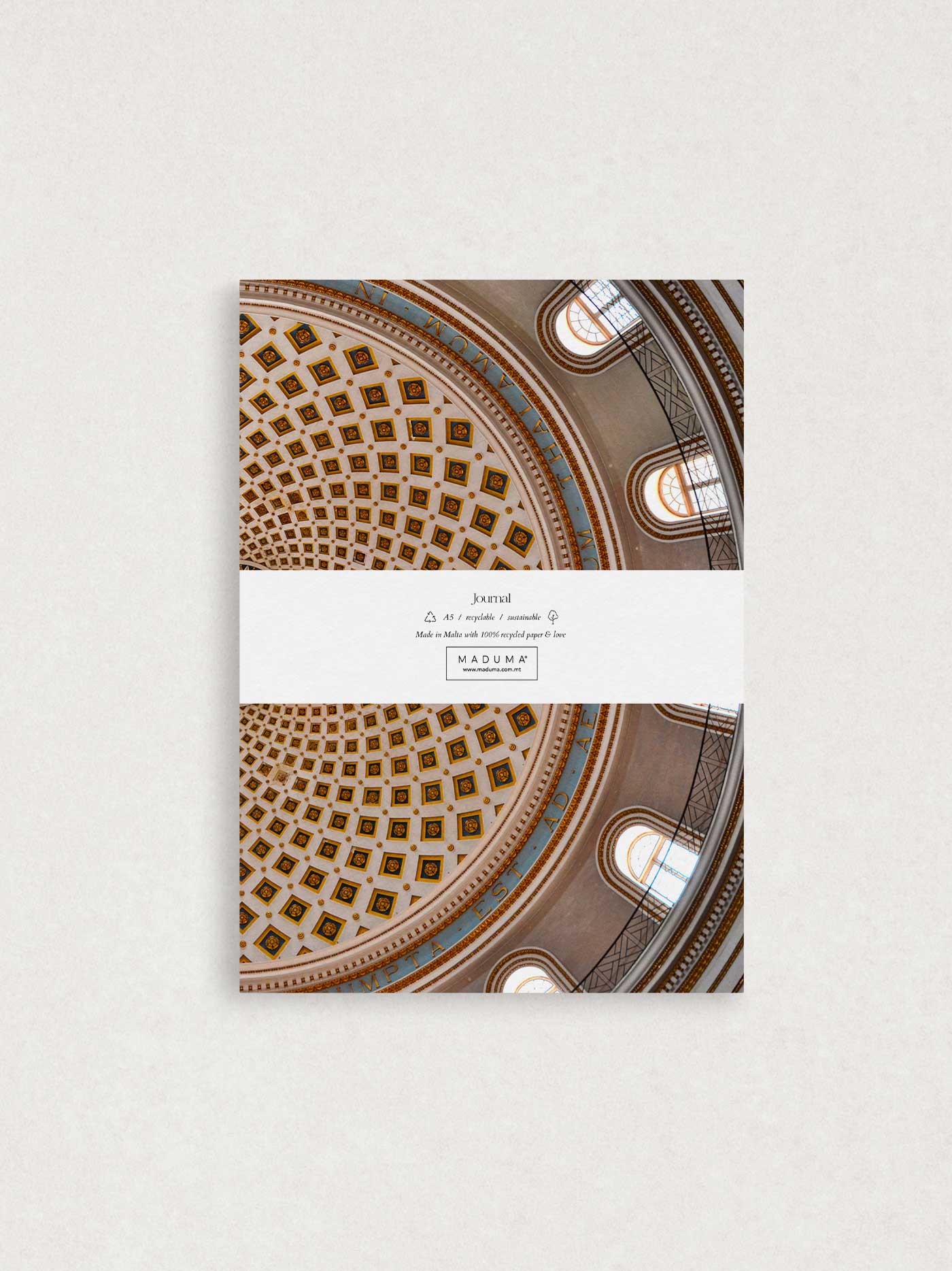 Maduma A5 Ruled Journal Mosta Dome