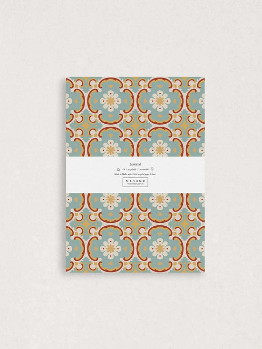 Maduma A5 Ruled Journal Turquoise