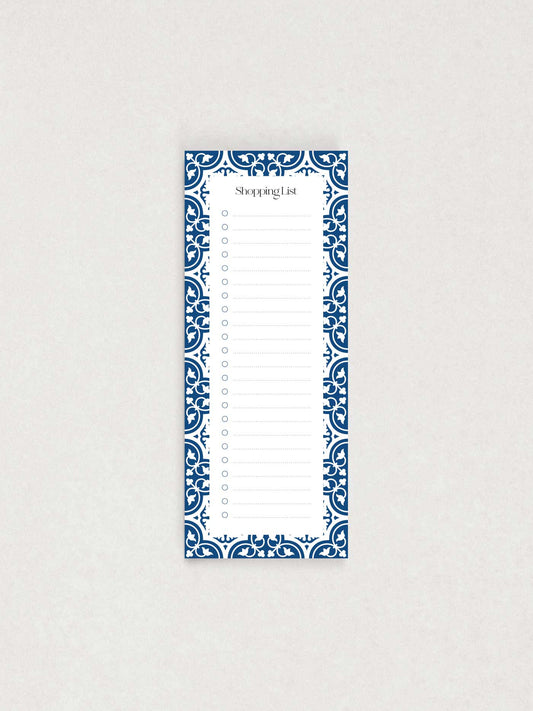 Maduma Shopping List Blue Car