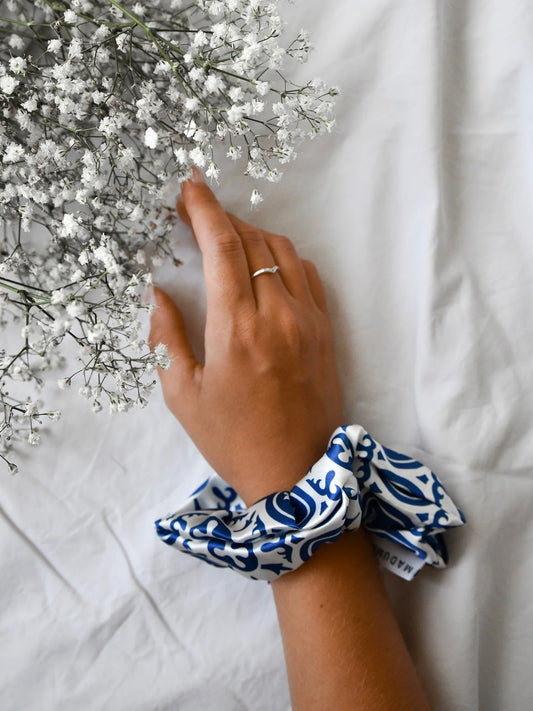 Maduma Scrunchie Blue Car
