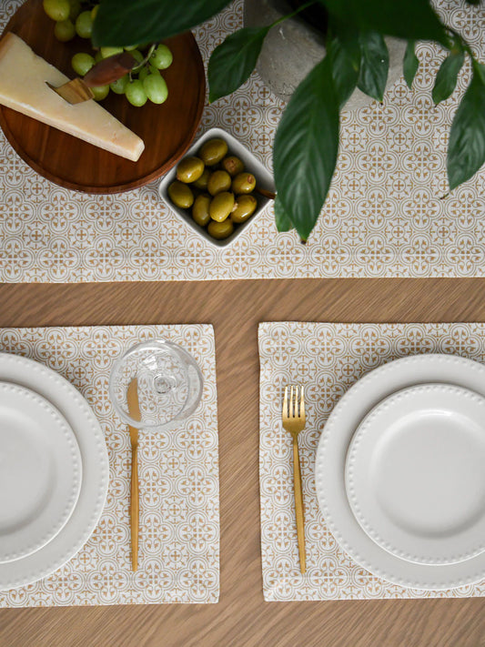 Maduma Table Runner Gold