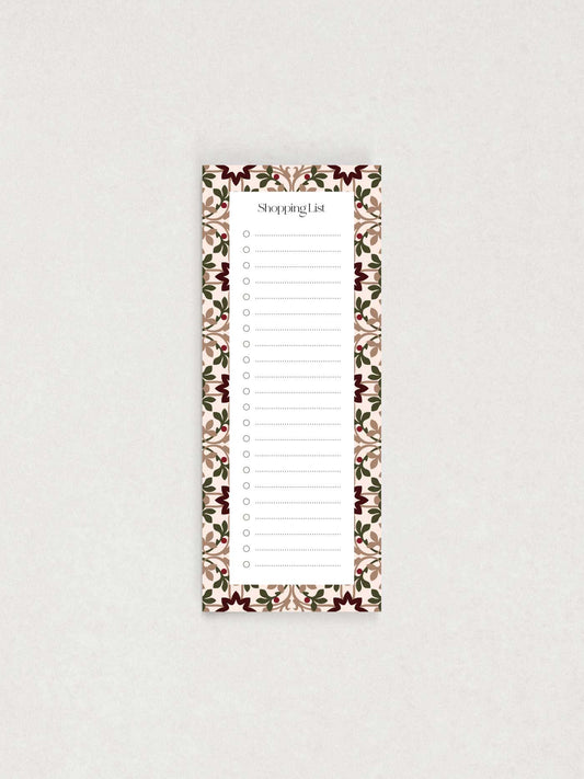 Maduma Shopping List Holly