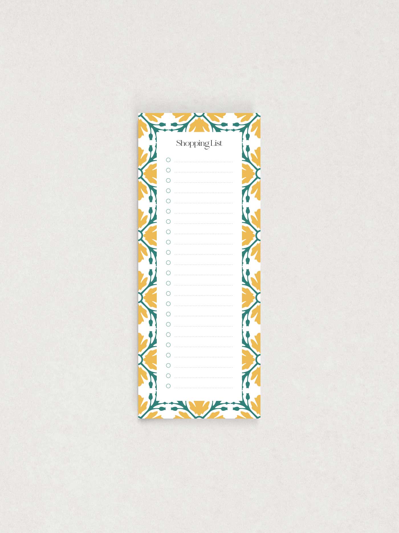 Maduma Shopping List Lellux