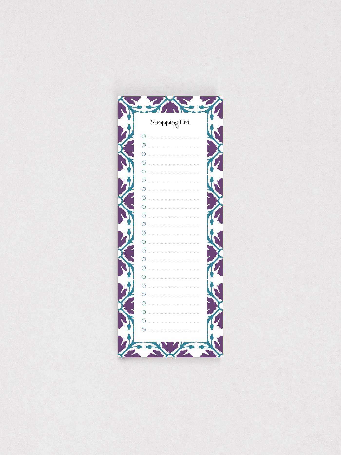 Maduma Shopping List Vjola