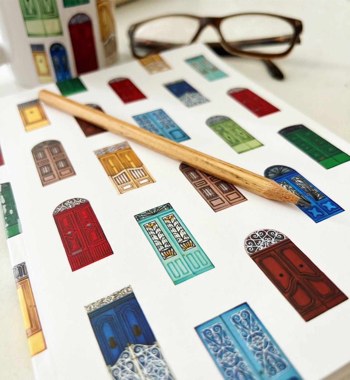 Stephanieborg doors A5 soft back journal