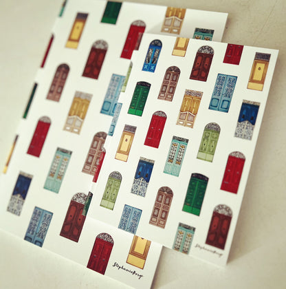 Stephanieborg doors A6 soft back journal