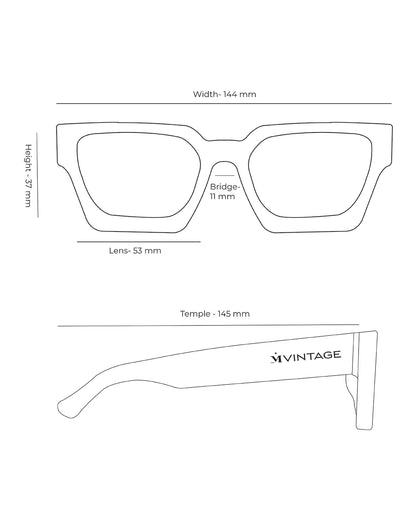 Naxxar Translucent White Sunglasses