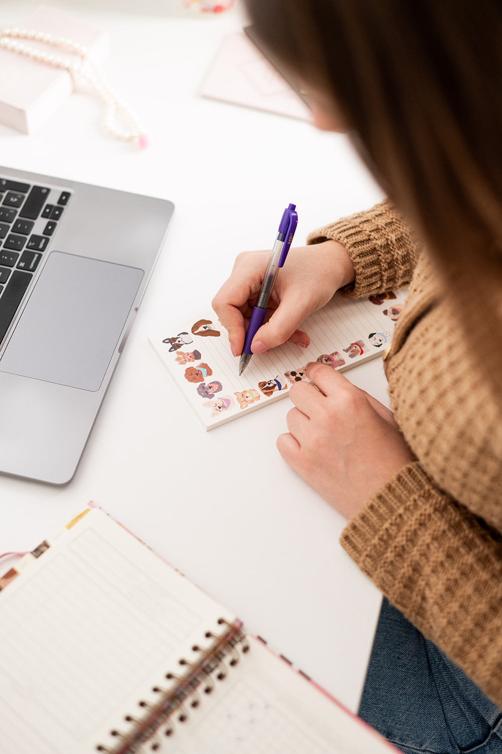 Dogs Market List Notepad