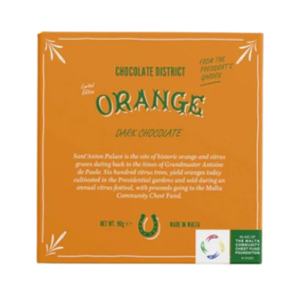 Chocolate for Charity – Orange Dark Chocolate