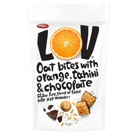 Oat Bites Orang,Tahini & Chocolate 