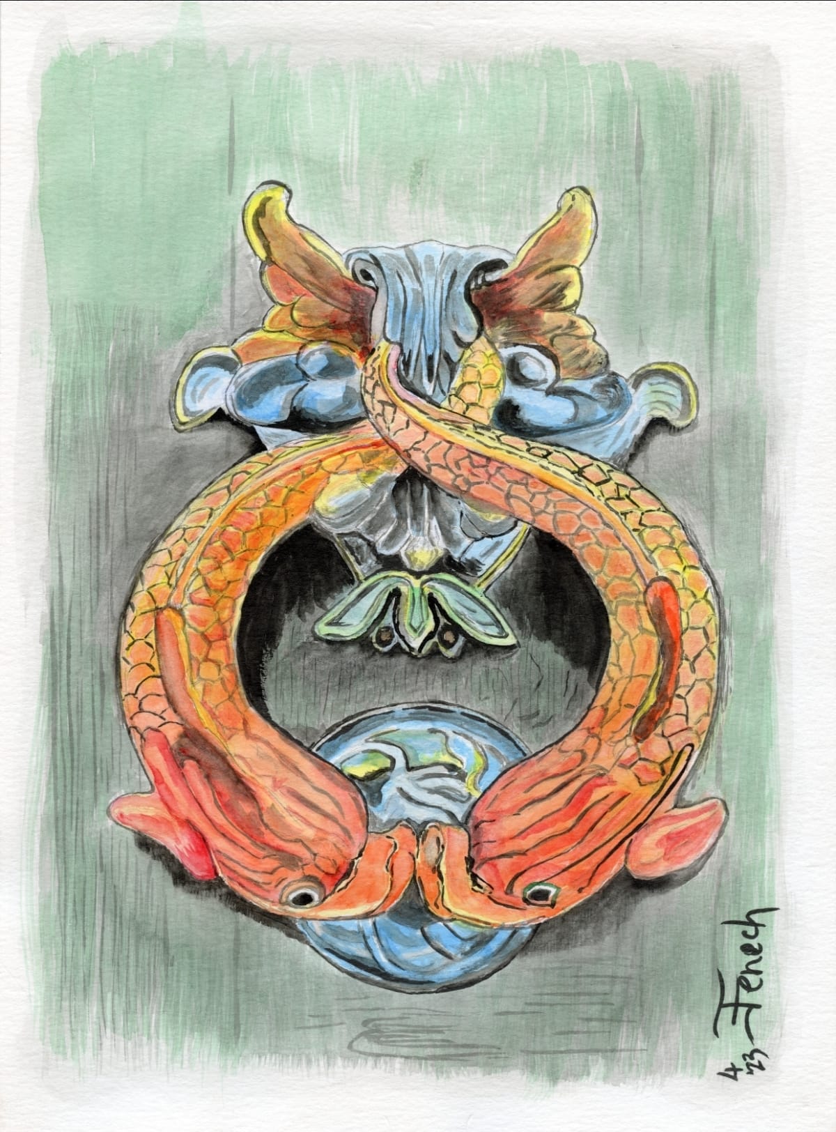 Fish Maltese Habbata Print (By Jason Fenech)