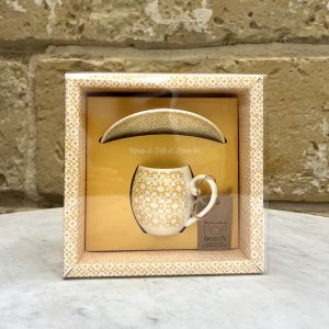 Pop Bone Esspresso Cup and Saucer Beach Yellow