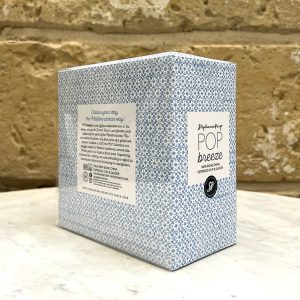 Pop Bone Cup Esspresso And Suacer Breeze Blue