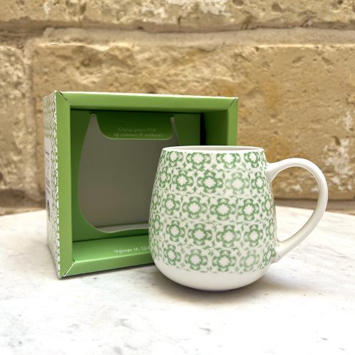 Pop Bone China Mug Garden Green