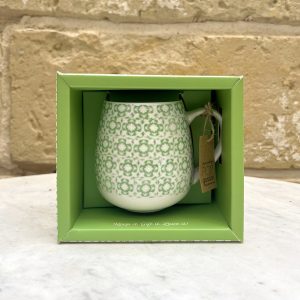 Pop Bone China Mug Garden Green