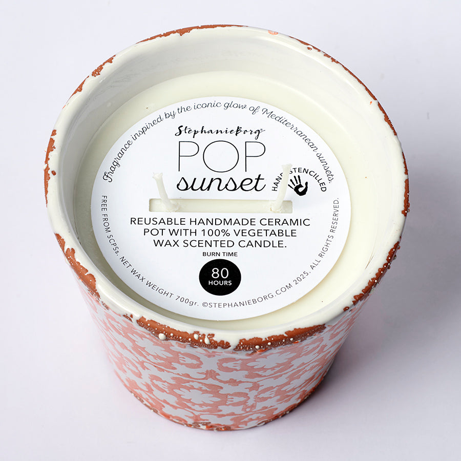 Pop Candle Medium Sunset