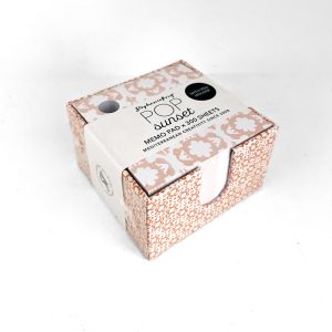 Memo Pad Sunset Orange